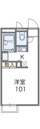 レオパレス太田の物件間取画像